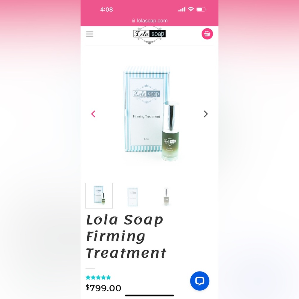 Lola Soap firming eye treatment